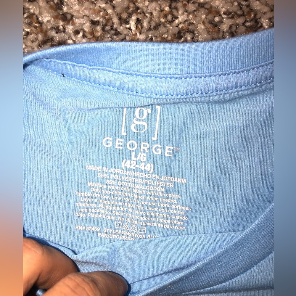 George light blue t-shirt